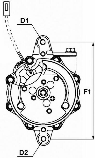 Kompresor , sprężarka klimatyzacji 0471008530, 4371007670