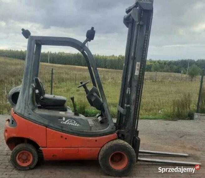 Linde H16T TYP 350 Standard maszt Gaz przesuw boczny