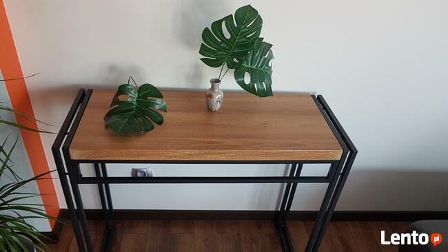 loft metalowy stolik biurko nowy