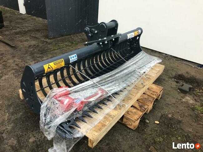 Łyżka kosząca GHEDINI 3 metry, melioracyjna do koparki