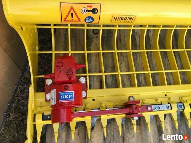 Łyżka kosząca GHEDINI 3 metry, melioracyjna do koparki
