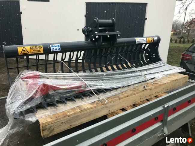 Łyżka kosząca GHEDINI 3 metry, melioracyjna do koparki