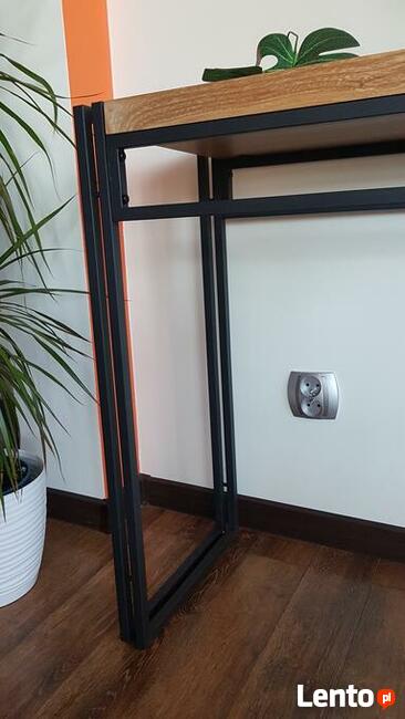 loft metalowy stolik biurko nowy