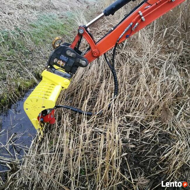 Łyżka kosząca GHEDINI 3 metry, melioracyjna do koparki