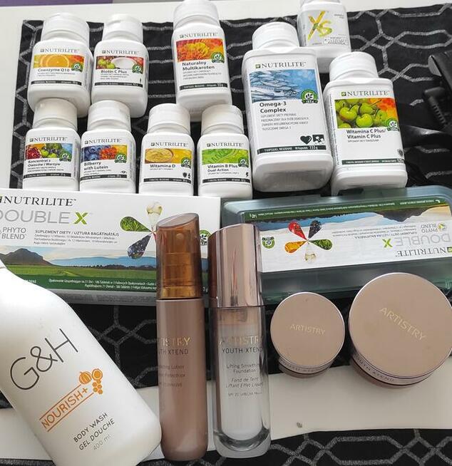 Produkty Amwey, Artistry, Nutrilite, DoubleX, XS