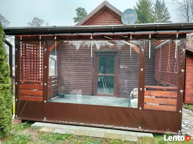 Olplan-Osłony na altany, zabudowy tarasów, plandeka PVC 680