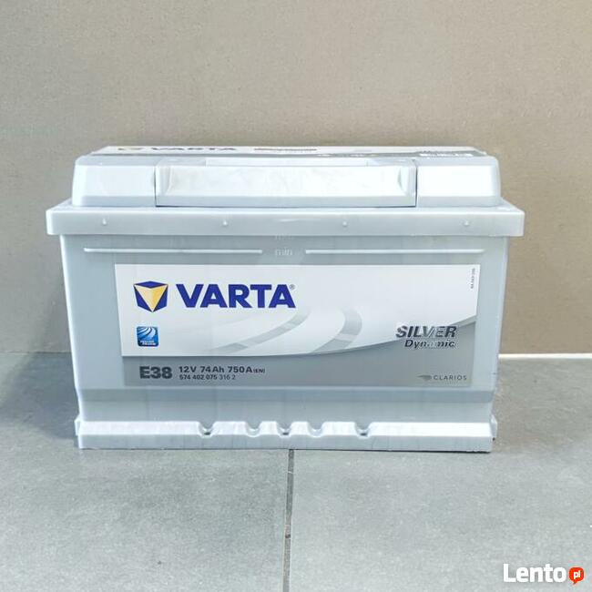 535x239x597 Akumulator VARTA Silver Dynamic E38 74Ah 750A EN