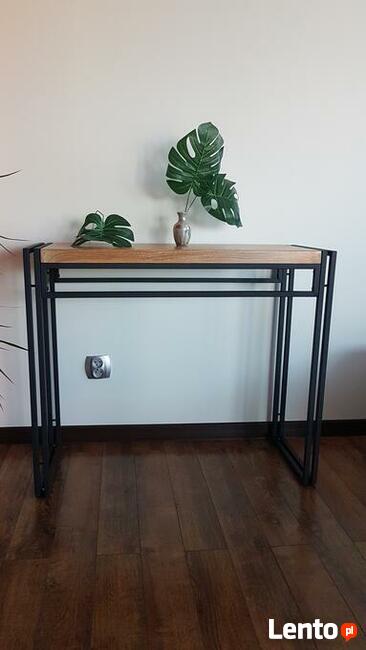 loft metalowy stolik biurko nowy