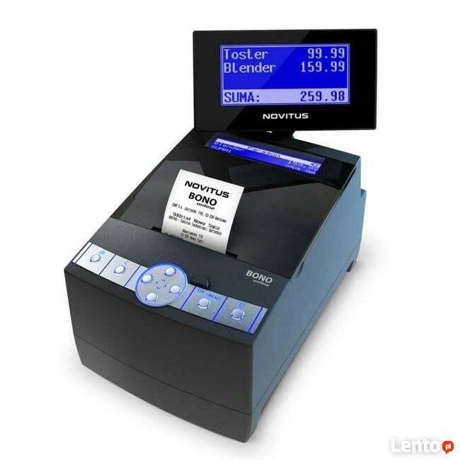 Drukarka fiskalna NOVITUS BONO Online Autoryzowany serwis.