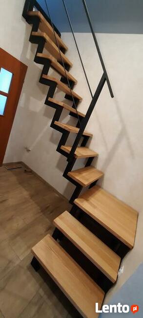 Schody wewnętrzne, barierki loft, ogrodzenia