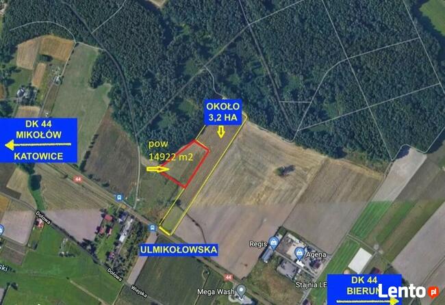Działka usługowa TYCHY TYCHY, MIKOŁOWSKA
