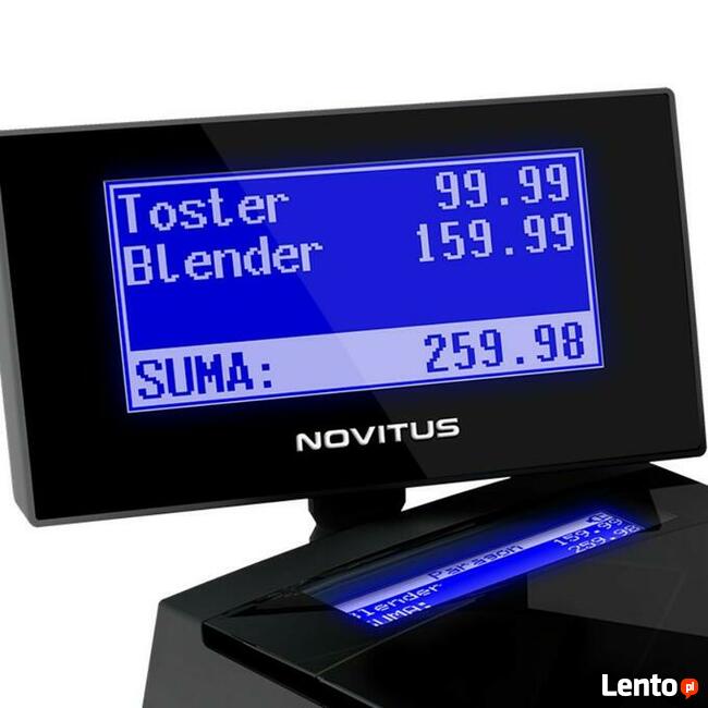 Drukarka fiskalna NOVITUS BONO Online Autoryzowany serwis.