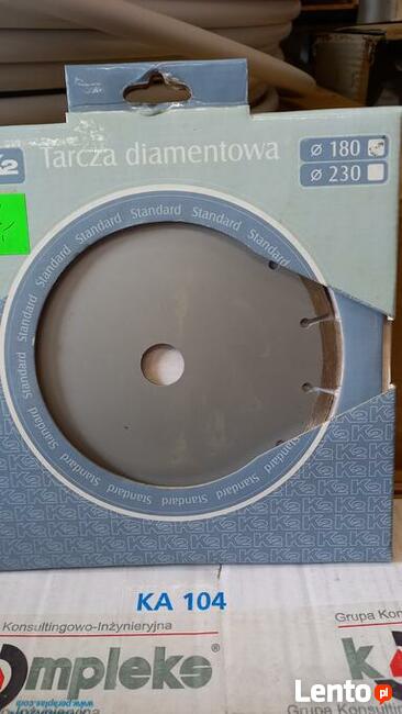 TARCZE DIAMENTOWE SEGMENTOWE FI 180mm - 115mm