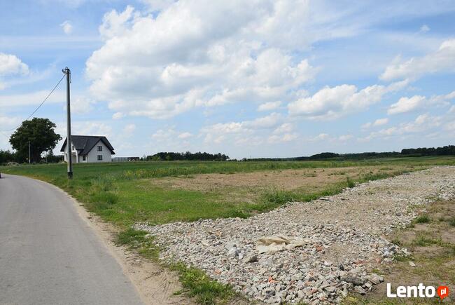 DZIAŁKA BUDOWLANA W GMINIE DĄBROWA TARNOWSKA - ŻELAZÓWKA.