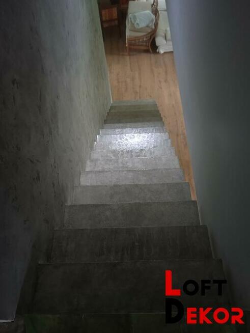 Schody z mikrocementu. mikrocement