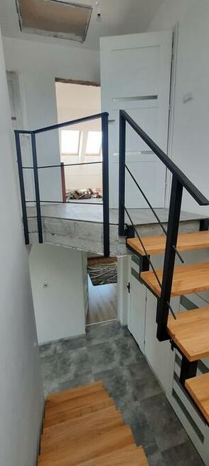 Schody wewnętrzne, barierki loft, ogrodzenia