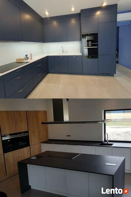 Skręcanie, montaż mebli kuchennych. Wymiana/docinanie blatów