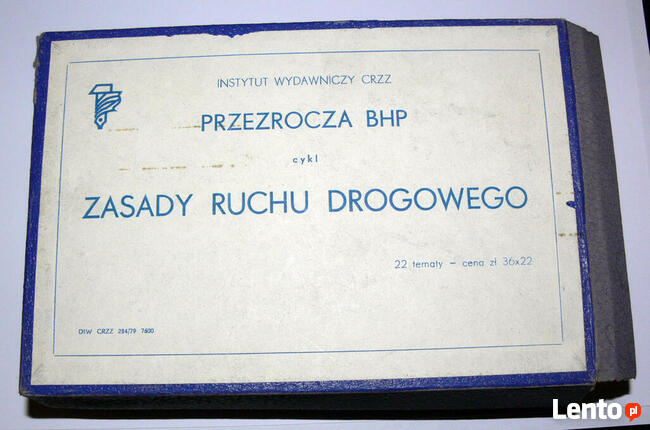 PRZEŹROCZA BHP Zasady ruch drogowe DIASKOP RZUTNIK