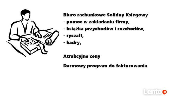 Poprowadzę księgowość, biuro rachunkowe, księgowa, KPiR, ryc