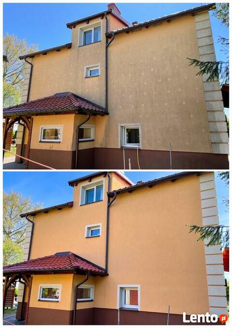 Mycie elewacji i dachu