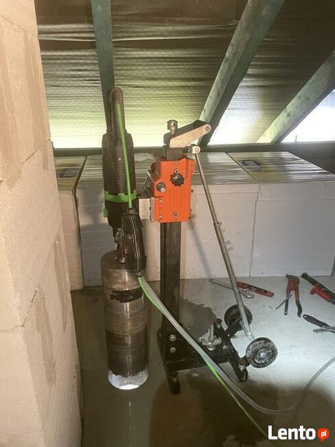 Wiercenie w betonie techniką diamentową Przewierty