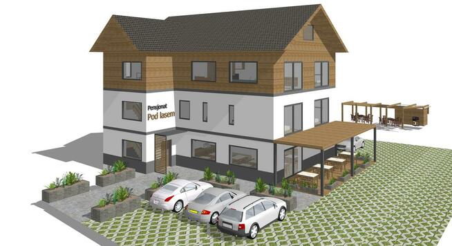 Modele i wizualizacje 3D budynków i wnętrz (SketchUp + Photo