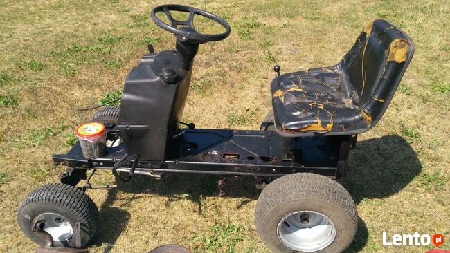 Kosiarka rama , kola ,siedzenie ,tłumik