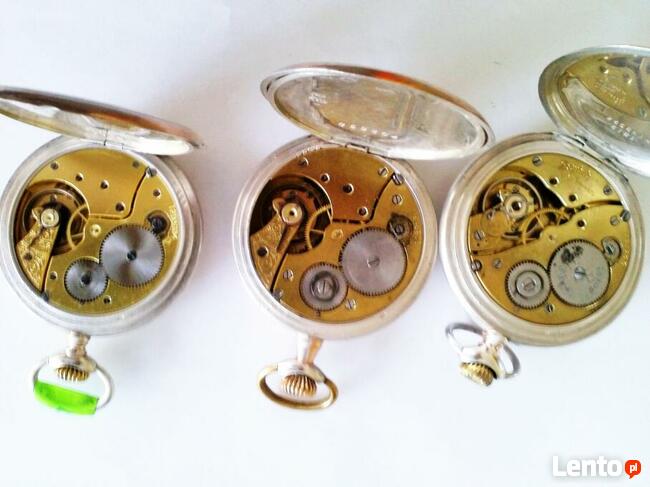 kolekcja zegarków kieszonkowych Szwajcarów z 1900r ZENIT