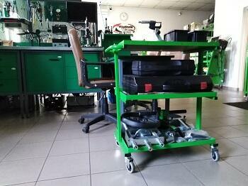 Wózek warsztatowy 3 poziomowy ,szafki KrugerQ