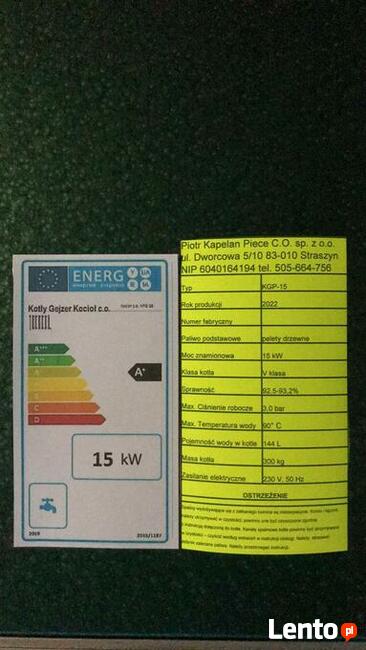 Kocioł NKG-P 15kw najwyższa norma sprawności DOFINANSOWANI
