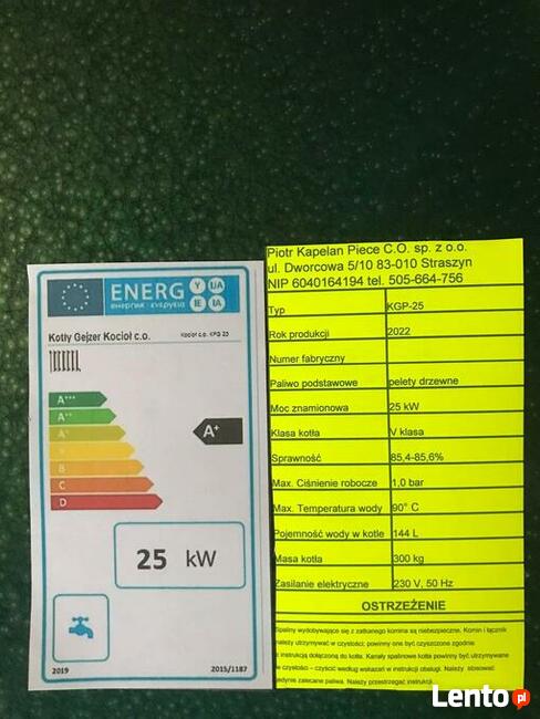 Kocioł KGP-ECO 25kw dotacje najwyższa norma sprawności DOF