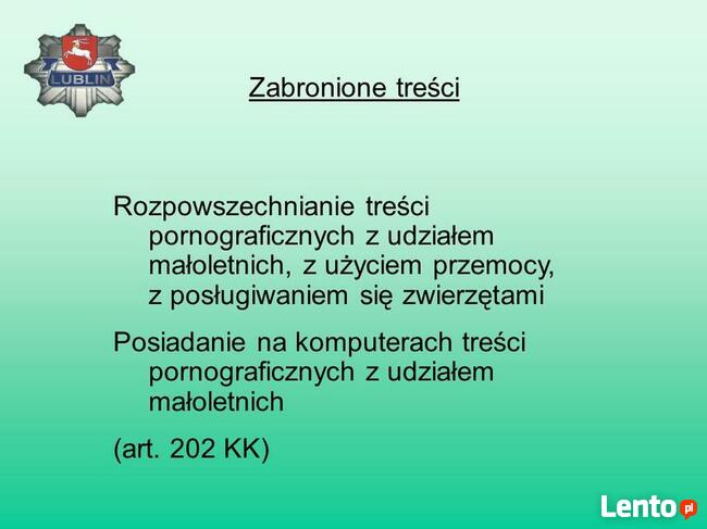 Przestępstwa -w Internecie Marek Zarządzki Radca Prawny