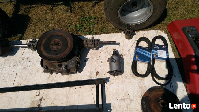 Kosiarka rama , kola ,siedzenie ,tłumik