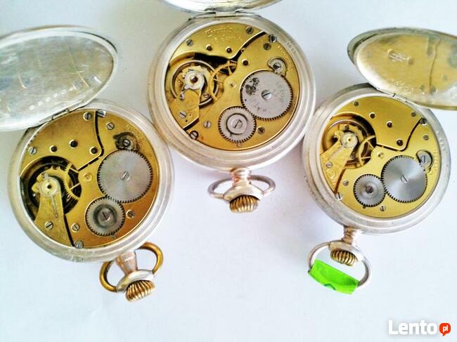 kolekcja zegarków kieszonkowych Szwajcarów z 1900r ZENIT