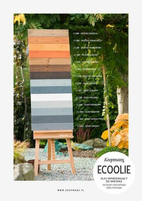 2,5l Olej do drewna Ecoolie