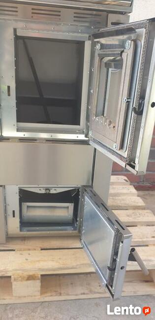 Senko C-20 kuchnia c.o. na drewno, antracyt