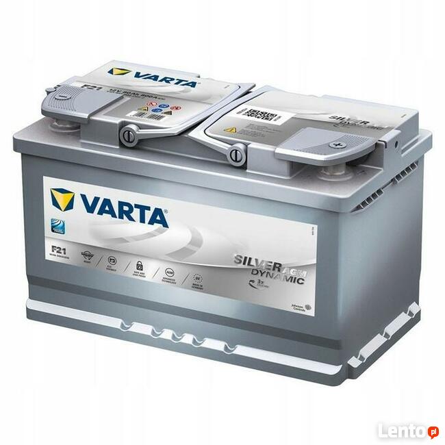 Akumulator VARTA Silver Dynamic A6 80Ah 800A AGM START&STOP