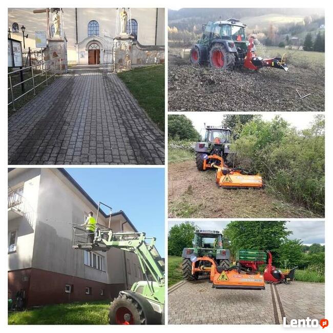 koszenie trawy, nieużytków, wycinka drze