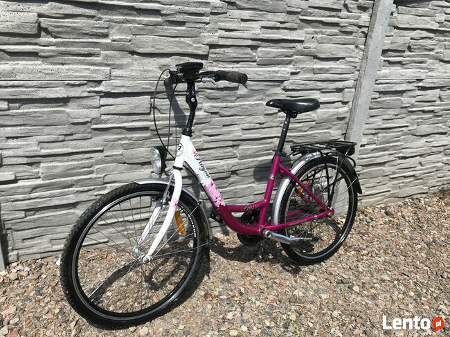 Aluminiowy Rower dla dziewczynki