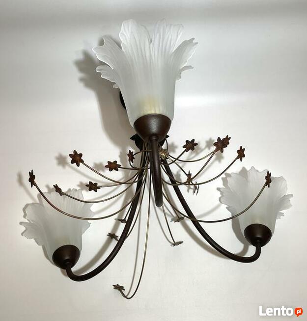 Lampa wisząca 2 Tulipany żyrandol Tulipan