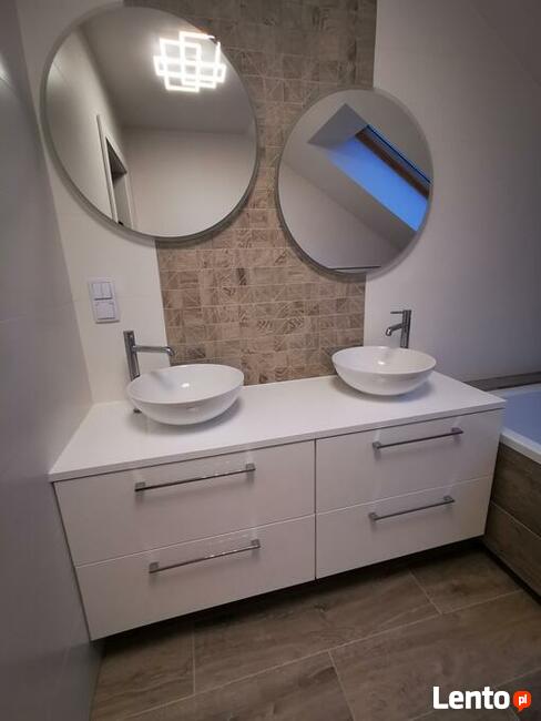 Układanie płytek, glazura, wykończenia wnętrz, sufity podwie