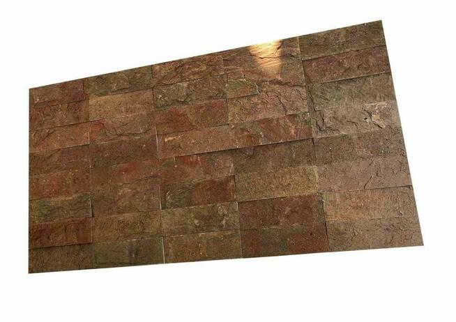Kamień Elewacyjny Dekoracyjny COPPER BRICK 10X30