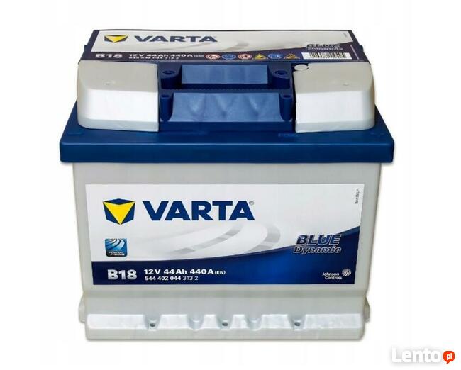 Akumulator VARTA Blue Dynamic B18 44Ah 440A Glinki 33A Bydgoszcz