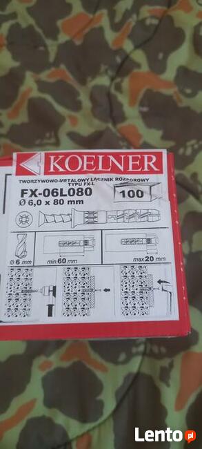 Kołki rozporowe różne