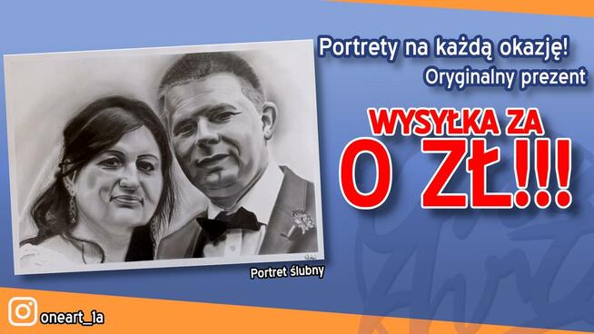 Portret na zamówienie A3