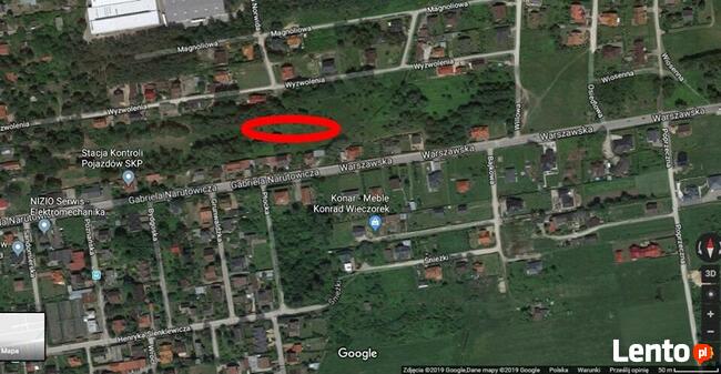 Sprzedam działkę budowlaną - Sulejówek 2545 m2