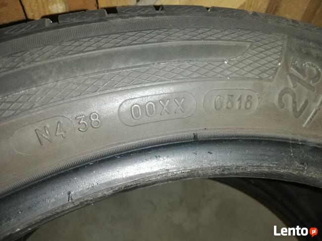 2 opony 215x50x17 Kleber Dynaxer HP 3