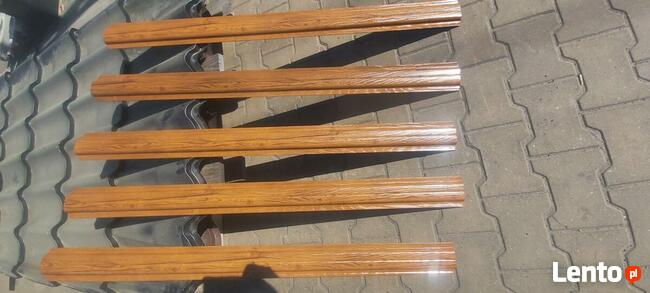 Sztachety drewnopodobne 2 gatunek płot ogrodzenie Klęczany