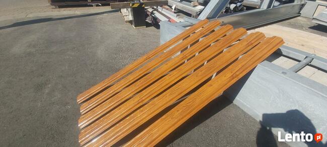 Sztachety drewnopodobne 2 gatunek płot ogrodzenie Klęczany