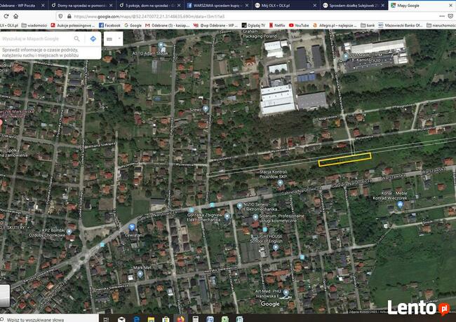 Sprzedam działkę budowlaną - Sulejówek 2545 m2